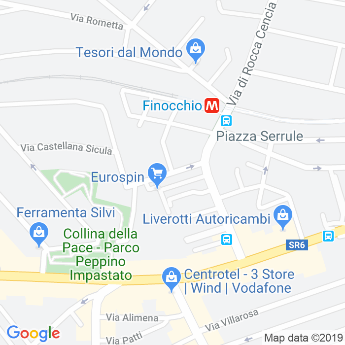 CAP di Via Corleone a Roma