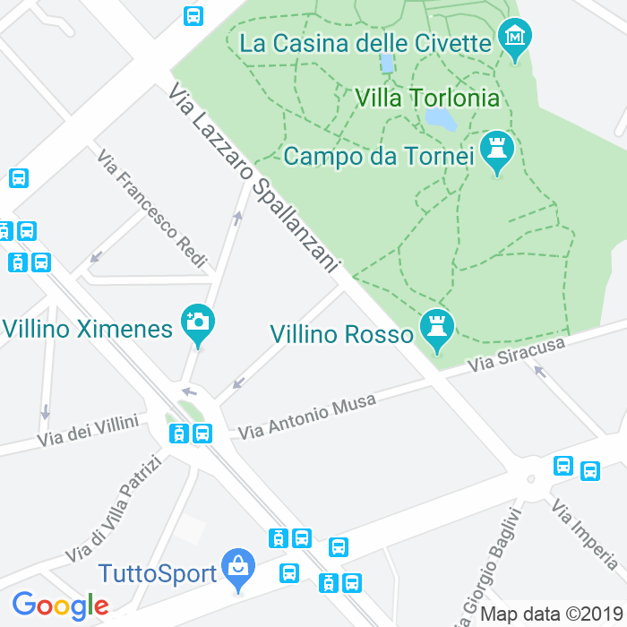 CAP di Via Cornelio Celso a Roma