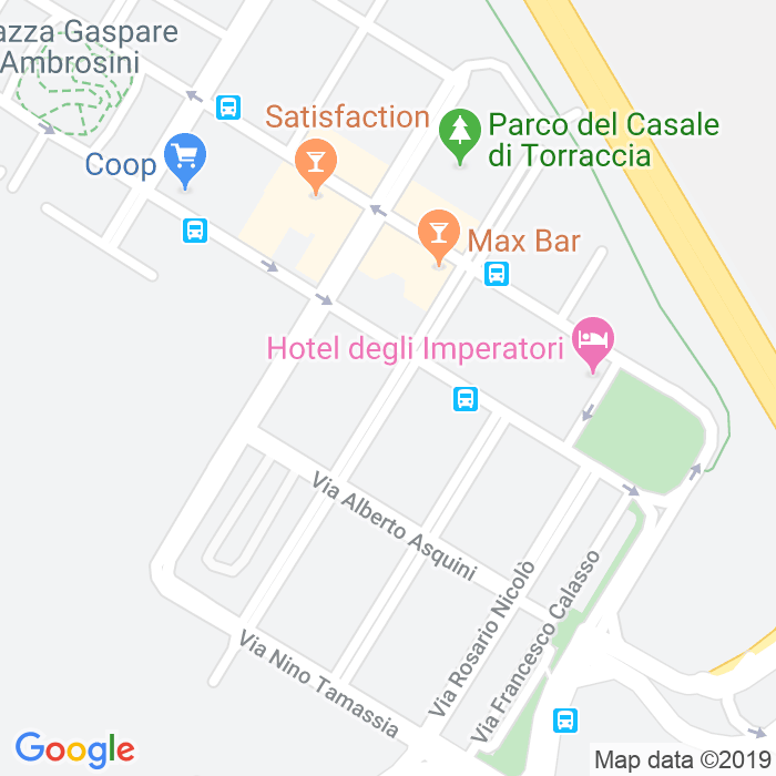 CAP di Via Costantino Mortati a Roma