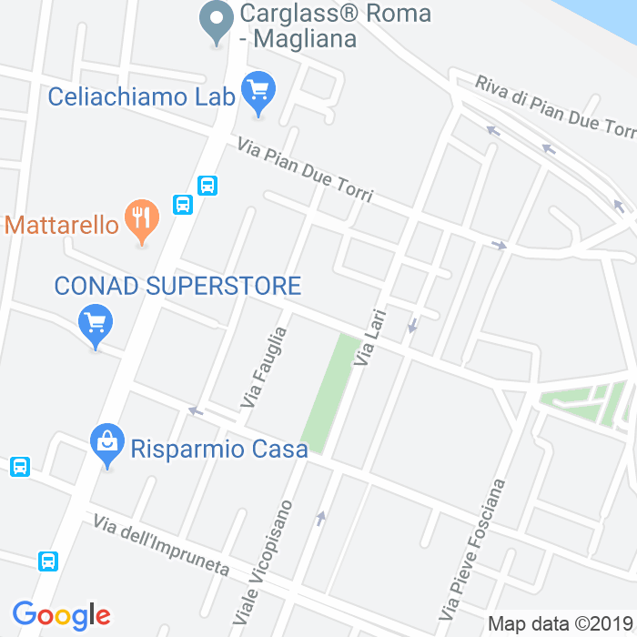 CAP di Via Cutigliano a Roma