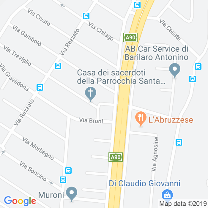 CAP di Via Darfo a Roma