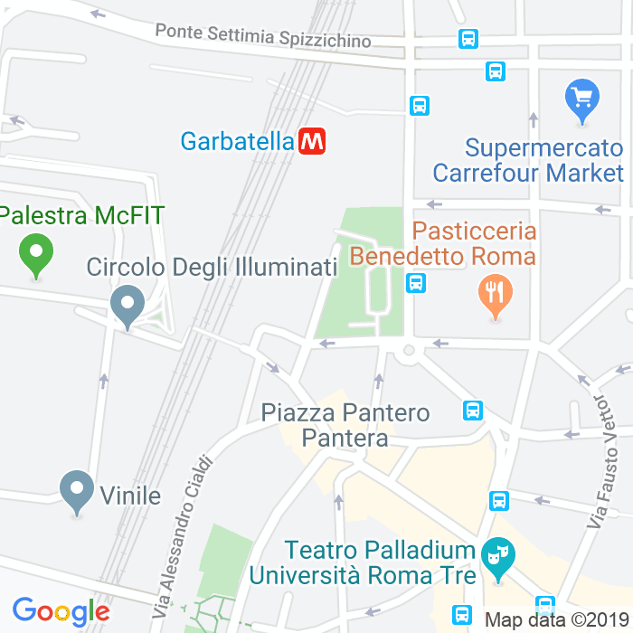 CAP di Via David Salinieri a Roma