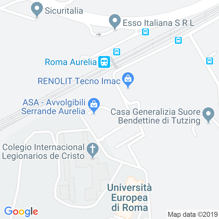 CAP di Via Degli Andosilla a Roma