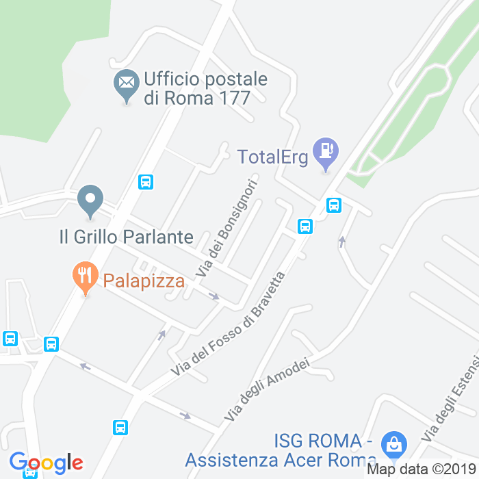 CAP di Via Degli Anguissola a Roma