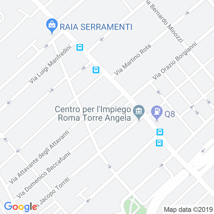 CAP di Via Degli Intagliatori a Roma