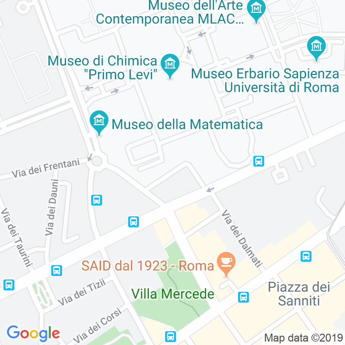 CAP di Via Degli Irpini a Roma