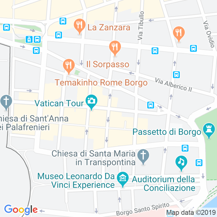 CAP di Via Degli Ombrellari a Roma