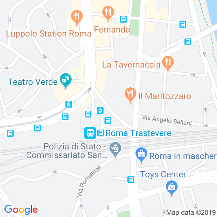 CAP di Via Degli Orti Di Cesare a Roma