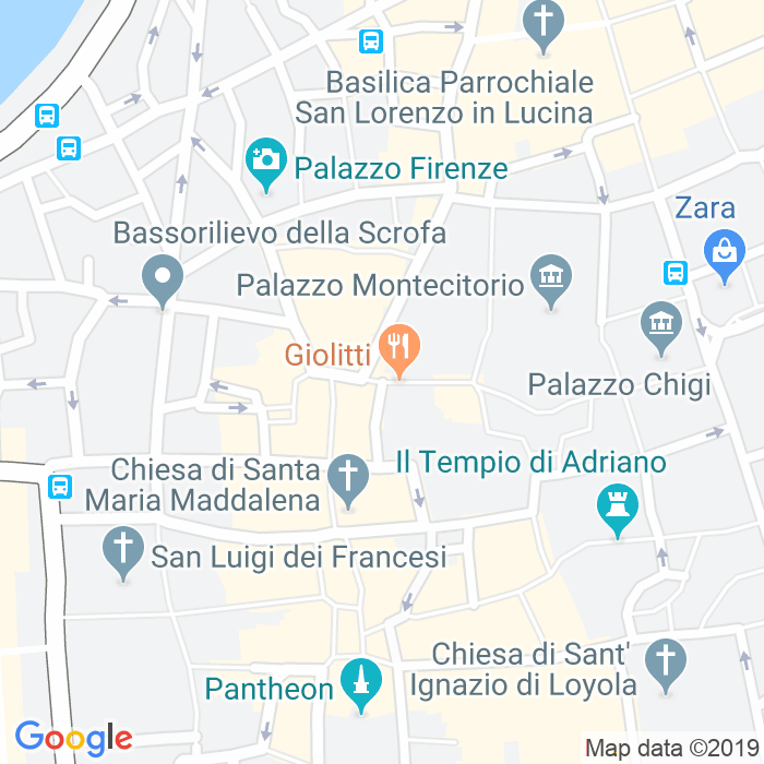 CAP di Via Degli Uffici Del Vicario a Roma
