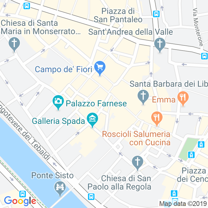 CAP di Via Dei Balestrari a Roma