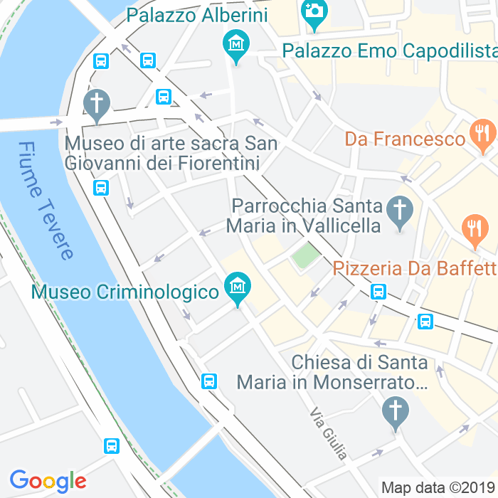 CAP di Via Dei Banchi Vecchi a Roma