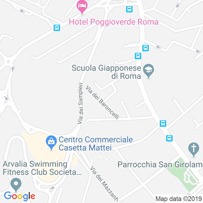 CAP di Via Dei Baroncelli a Roma