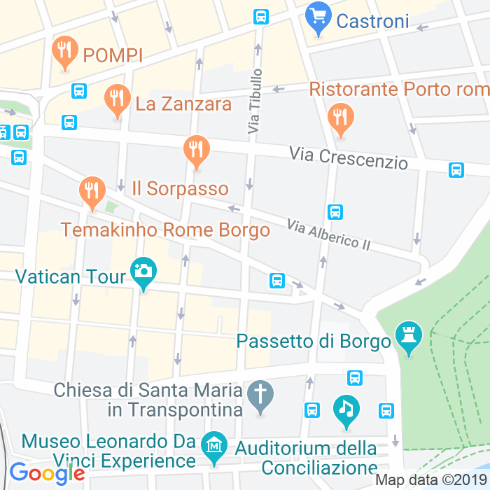 CAP di Via Dei Bastioni a Roma