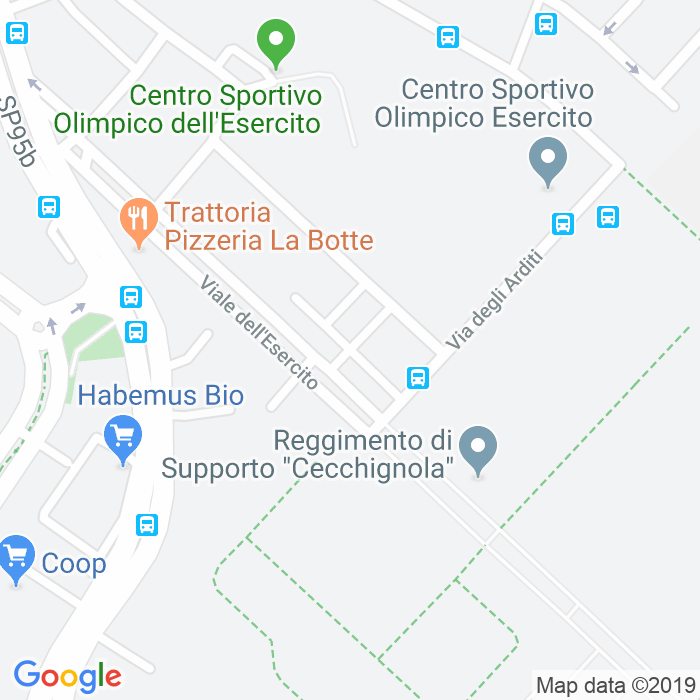 CAP di Via Dei Battaglioni D'Assalto a Roma
