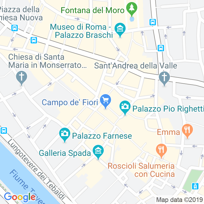 CAP di Via Dei Baullari a Roma