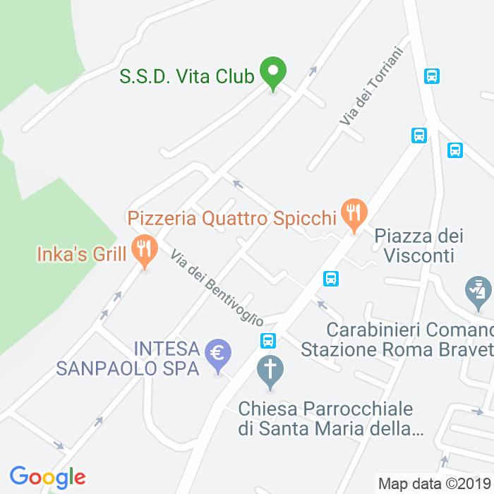 CAP di Via Dei Bonadies a Roma
