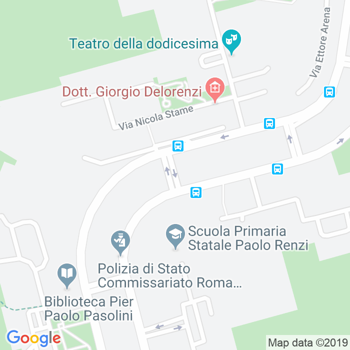 CAP di Via Dei Caduti Del Monte Serra a Roma