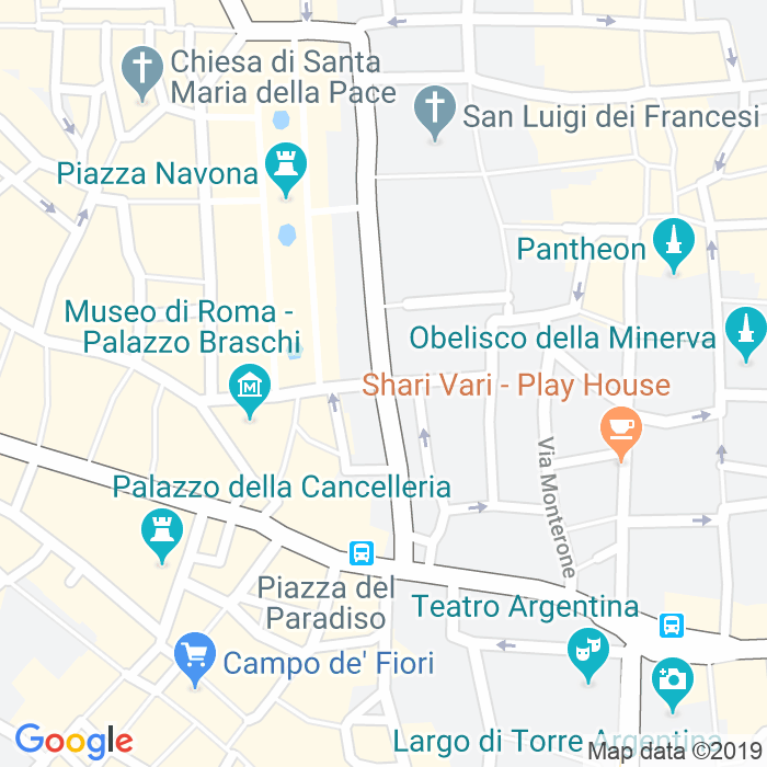 CAP di Via Dei Canestrari a Roma
