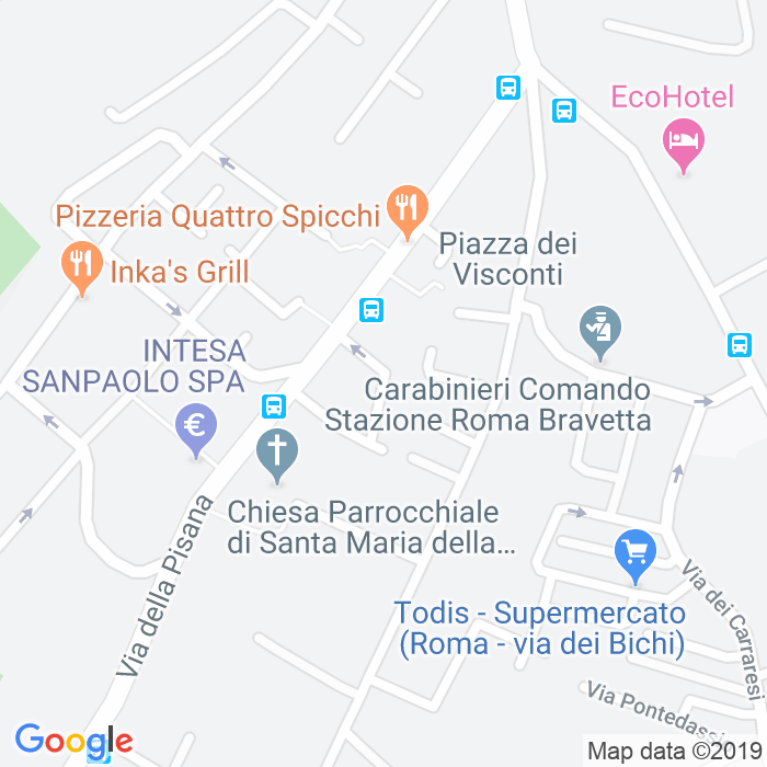 CAP di Via Dei Capogalli a Roma