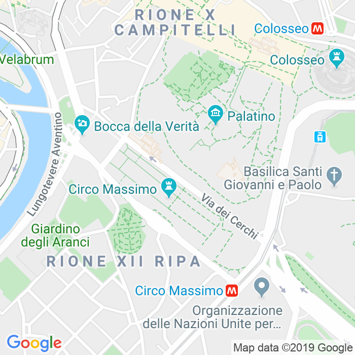CAP di Via Dei Cerchi a Roma