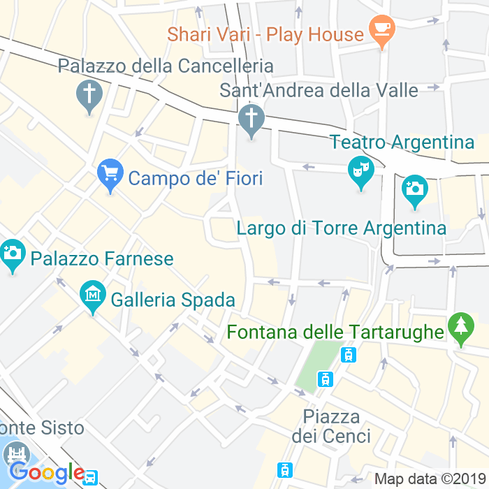 CAP di Via Dei Chiavari a Roma