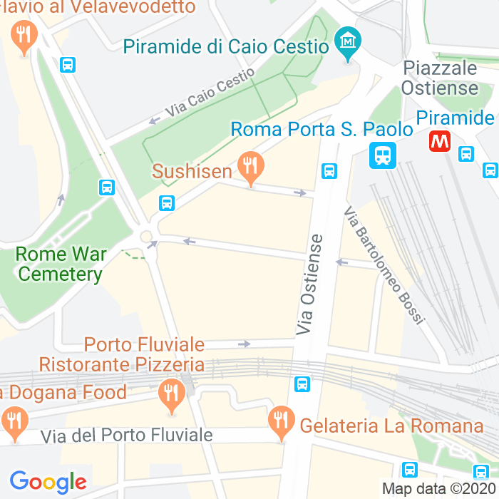 CAP di Via Dei Conciatori a Roma