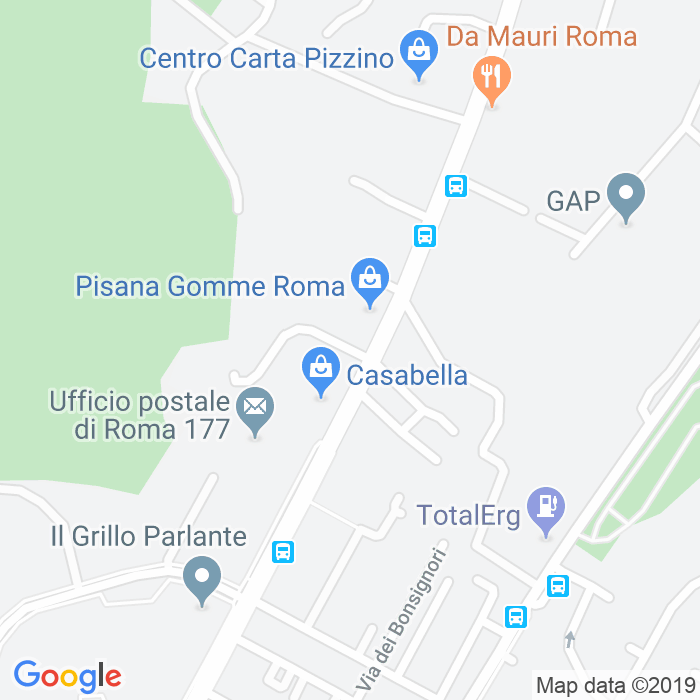 CAP di Via Dei Concini a Roma