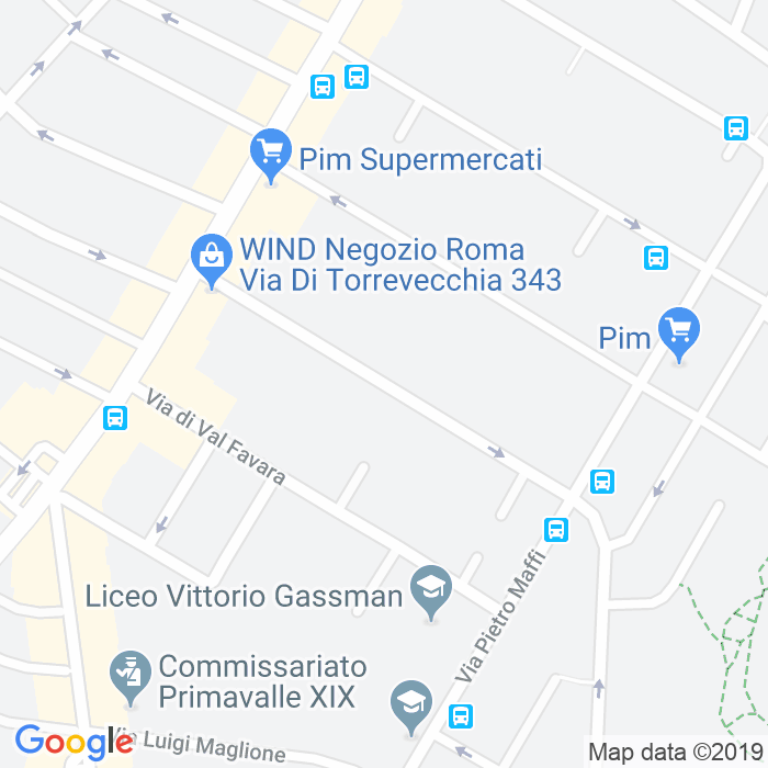 CAP di Via Dei Cristofori a Roma