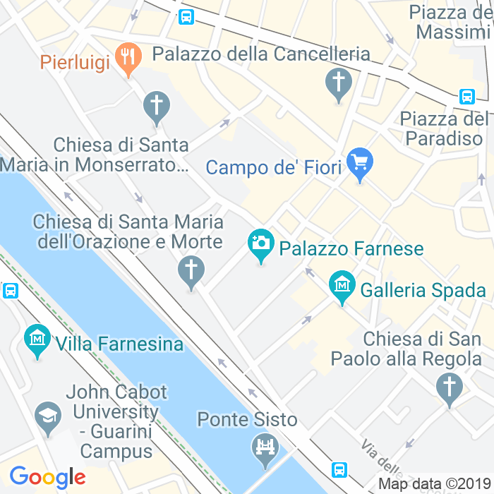 CAP di Via Dei Farnesi a Roma
