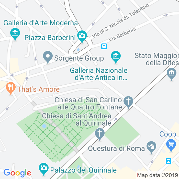 CAP di Via Dei Giardini a Roma