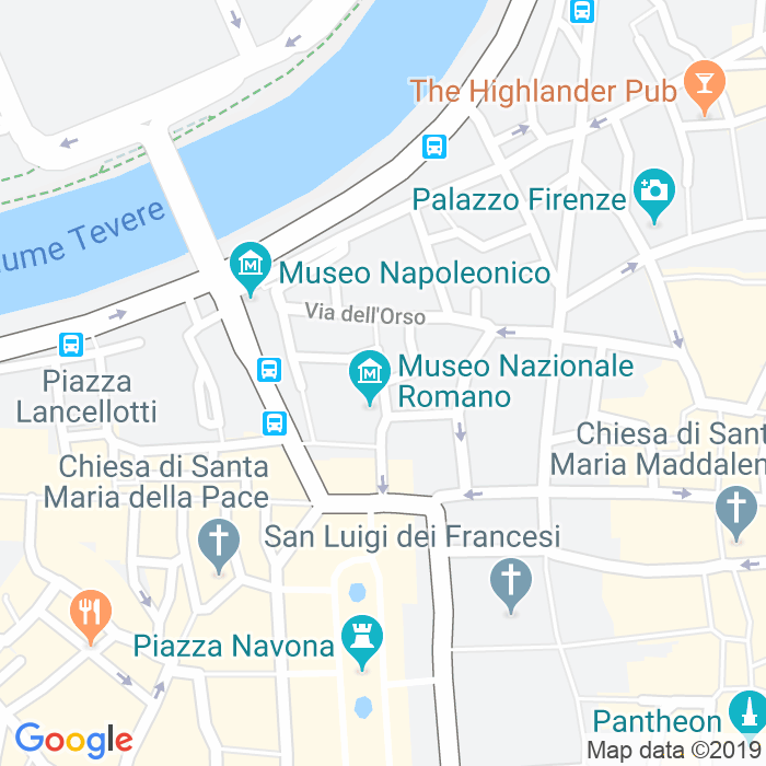 CAP di Via Dei Gigli D'Oro a Roma