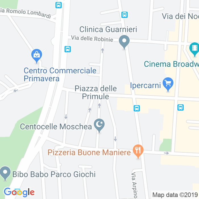 CAP di Via Dei Gladioli a Roma