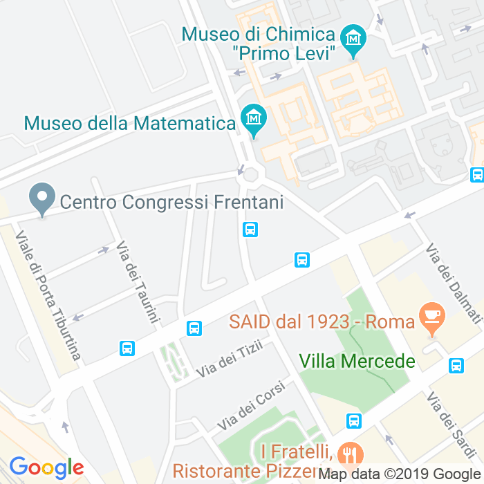 CAP di Via Dei Liburni a Roma