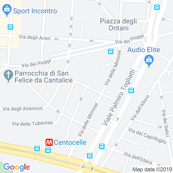 CAP di Via Dei Licheni a Roma
