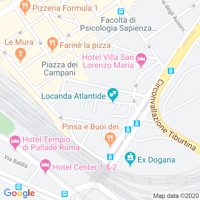 CAP di Via Dei Lucani a Roma