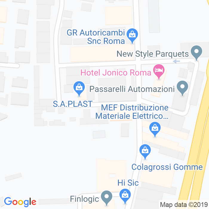 CAP di Via Dei Lucenti a Roma