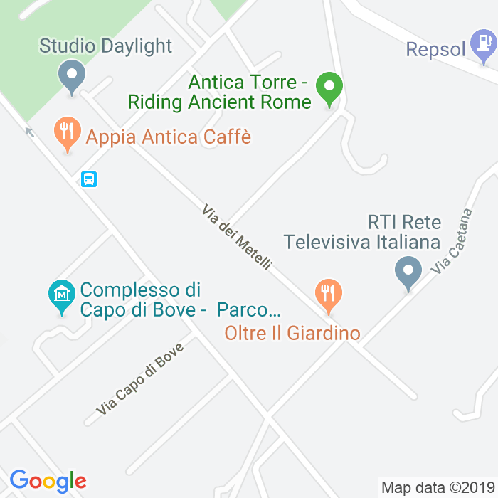 CAP di Via Dei Metelli a Roma