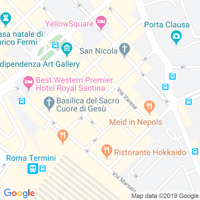CAP di Via Dei Mille a Roma