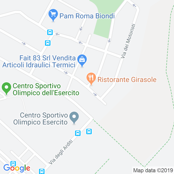 CAP di Via Dei Minatori a Roma