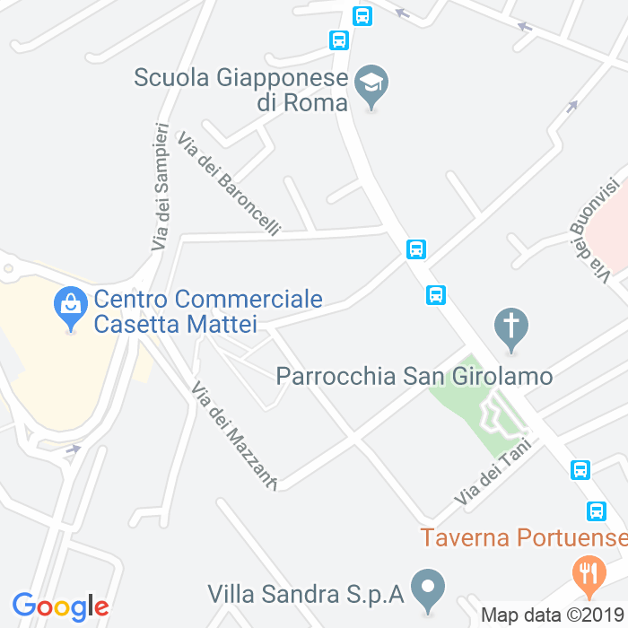 CAP di Via Dei Monaldeschi a Roma