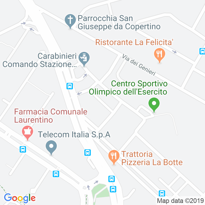 CAP di Via Dei Paracadutisti a Roma