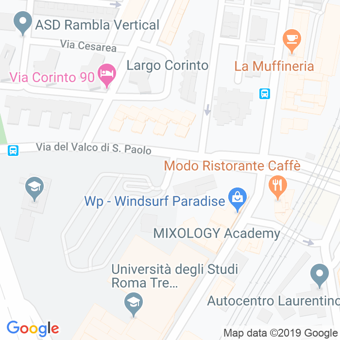CAP di Via Dei Prati Di San Paolo a Roma
