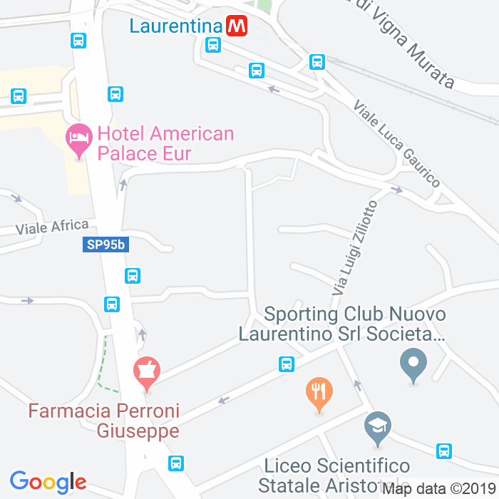 CAP di Via Dei Radiotelegrafisti a Roma