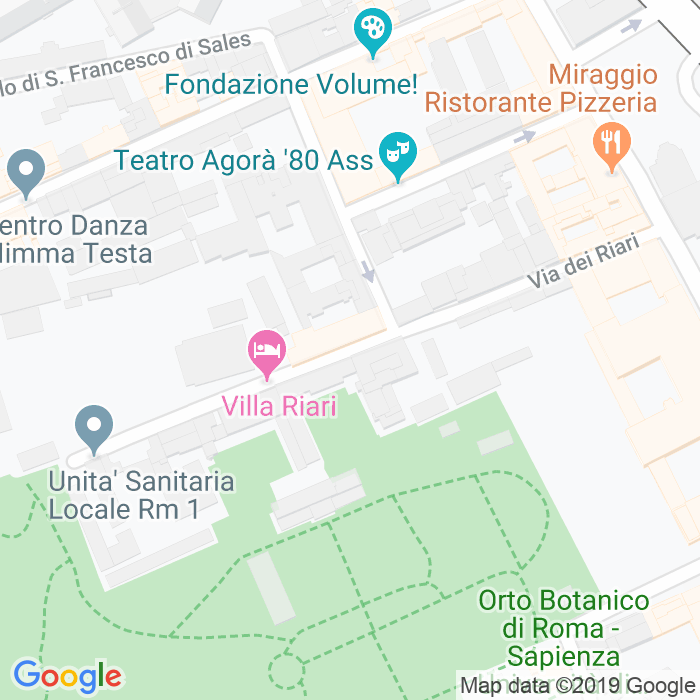 CAP di Via Dei Riari a Roma