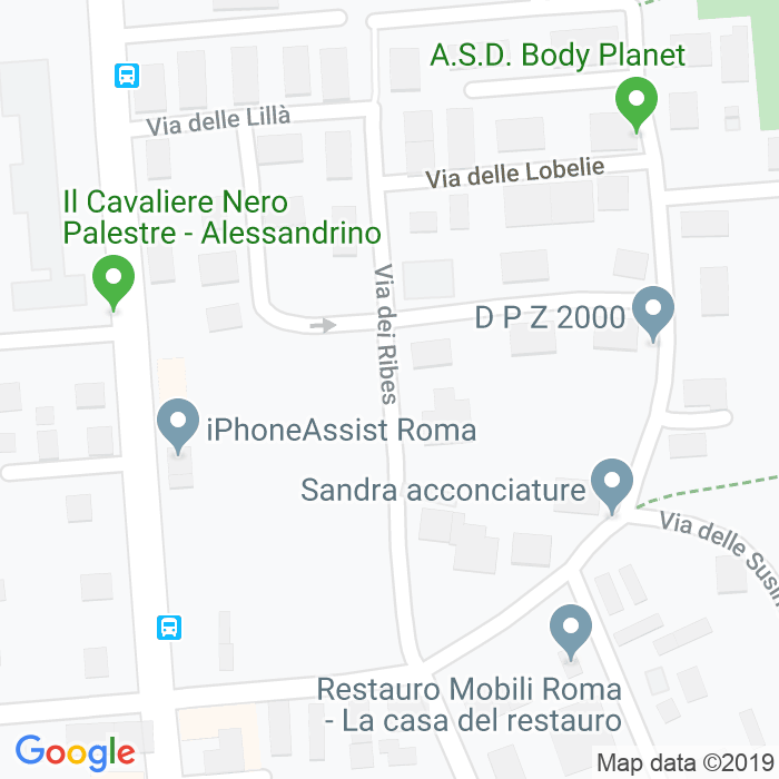 CAP di Via Dei Ribes a Roma