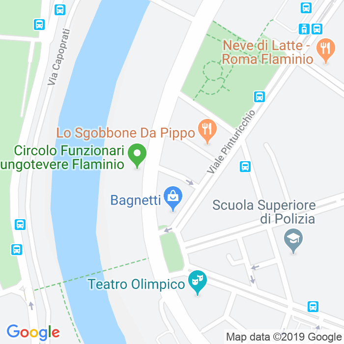 CAP di Via Dei Tadolini a Roma