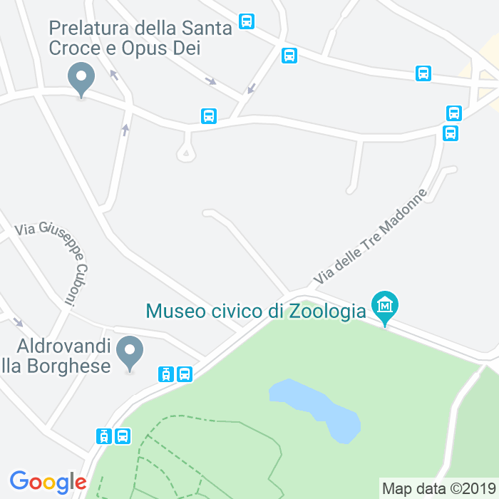 CAP di Via Dei Tre Orologi a Roma
