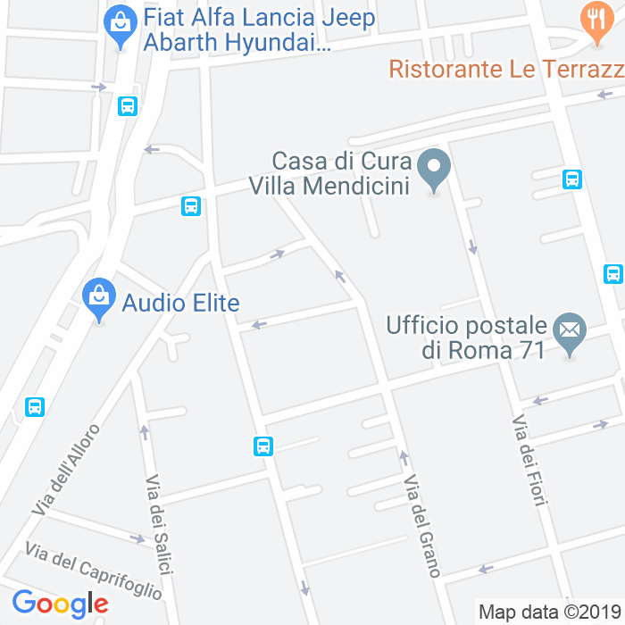 CAP di Via Dei Viburni a Roma