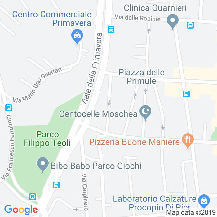 CAP di Via Dei Virgulti a Roma
