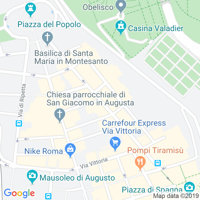 CAP di Via Del Babuino a Roma